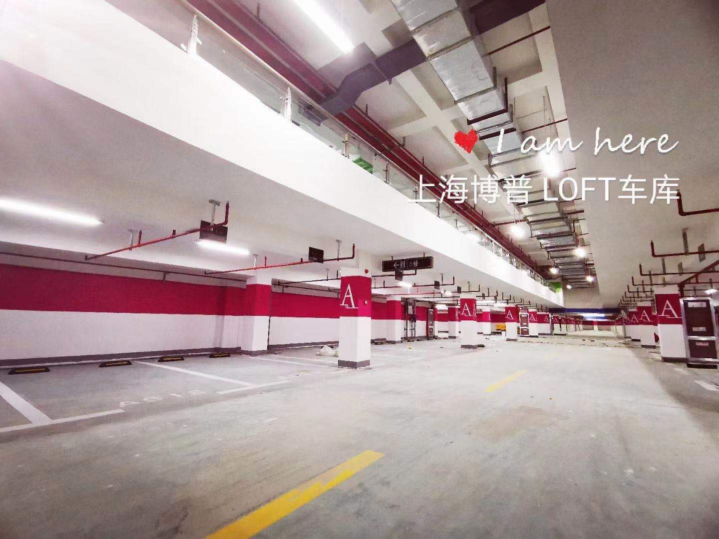 河西已交竣的绿城豪华LOFT专利车库效果惊艳！