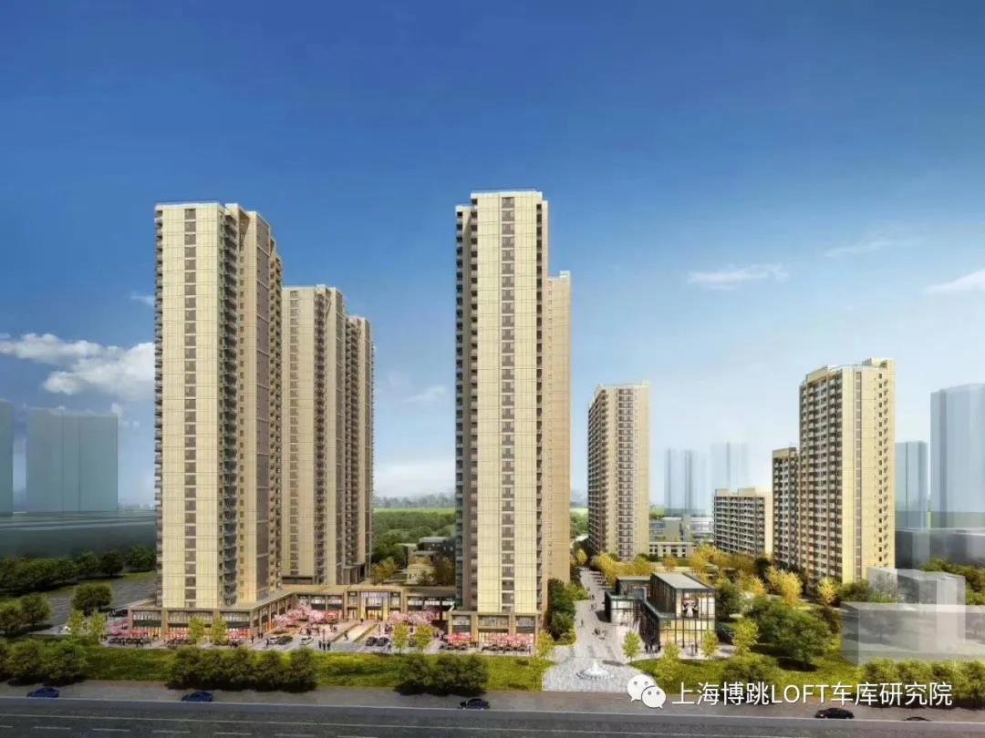 河西采用了LOFT车库武汉当代集团春风十里项目现已结构封顶！